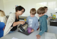 „Wetter-Werkstatt“ im Lakeside Park | Delavnica o vremenu